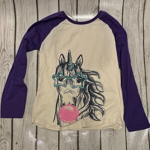 Old Navy and members mark Kids Unicorn Graphic Long Sleeve Tee and short sleeve